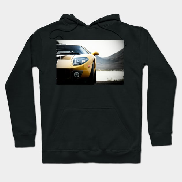 Ford GT 2006 the gt40 or gt50 new version close up nose Hoodie by Guntah